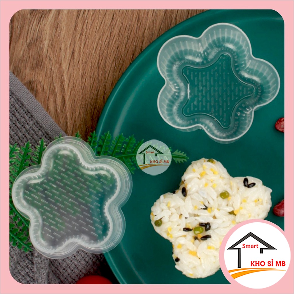 Khuôn tạo hình, làm cơm nắm, làm bánh cho bé 7 chi tiết kho sỉ mb