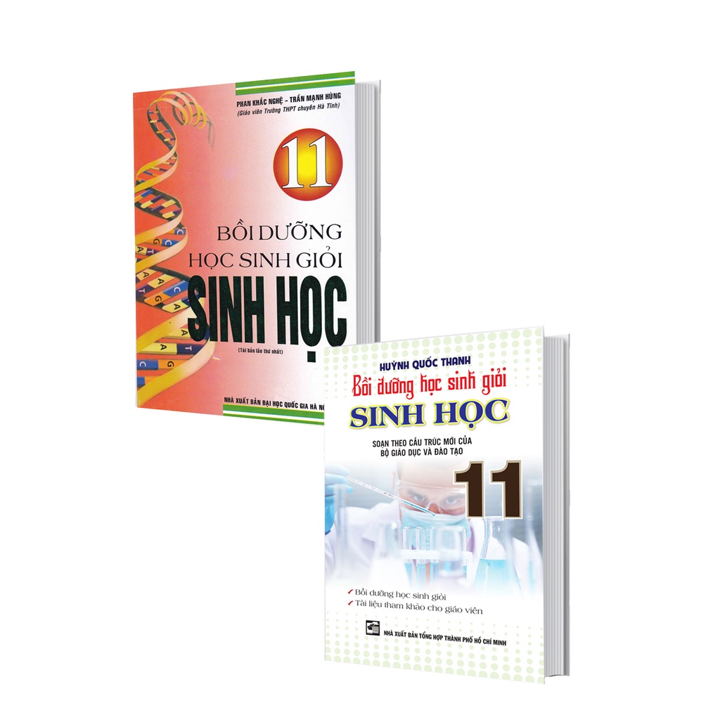 Sách - Combo Bồi Dưỡng Học Sinh Giỏi Sinh Học 11 Phan Khắc Nghệ - Huỳnh Quốc Thành (Bộ 2 Cuốn)