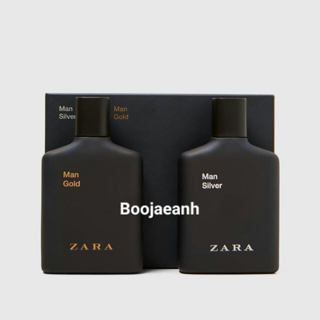 ff Set 2 chai nước hoa Zara Man Gold + Silver . Chính Hãng Có BH 2020 new new ' new new new . 2020 K ! : new . .