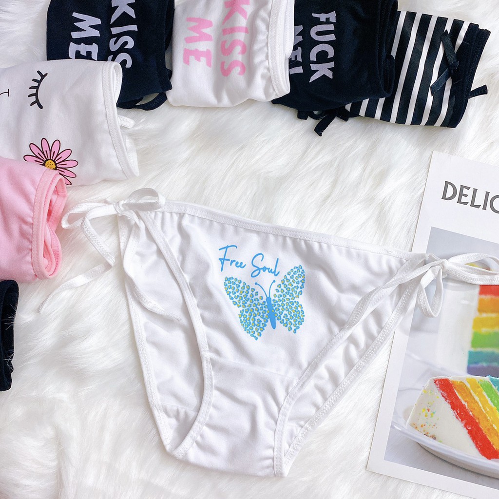 Thiên đường chip cột dây - quần lót nữ FUCKME - Quần chip cột dây sexy  -  kellywang