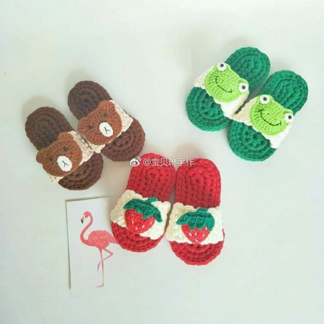 Dép len hình siêu cute cho bé trai và gái