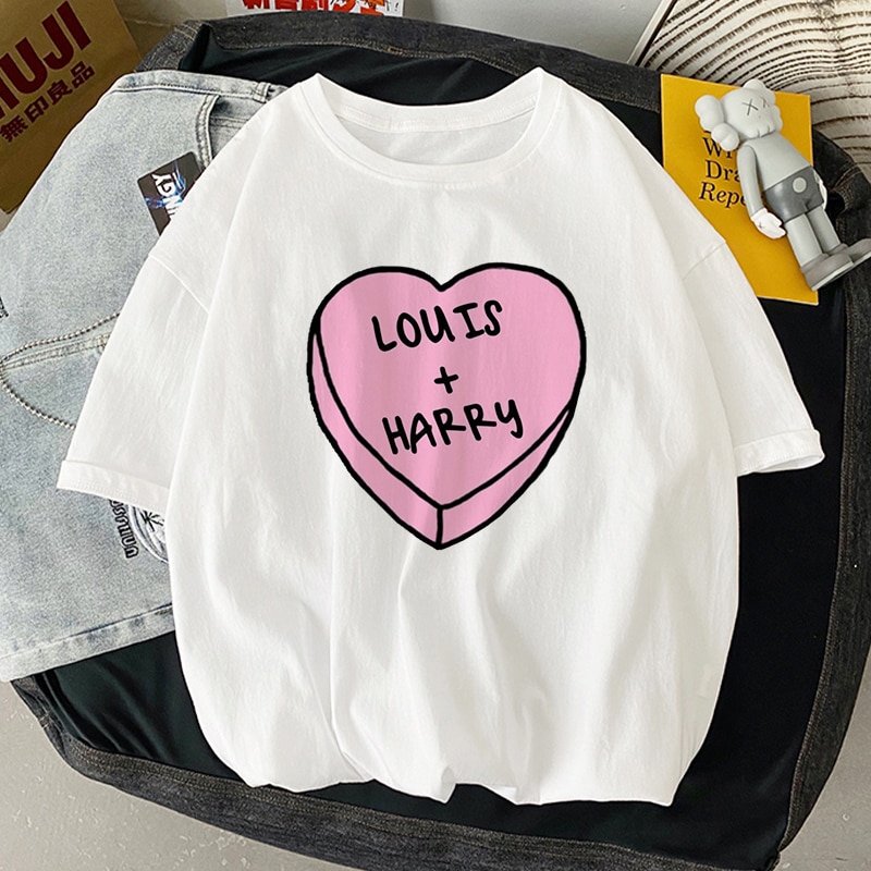 Áo Thun Trắng Họa Tiết One Direction Merch 2021