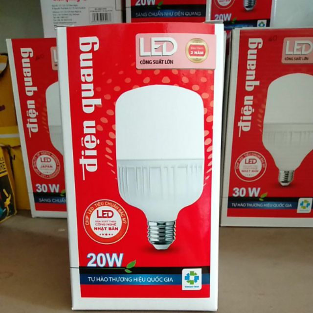 ĐÈN LED ĐIỆN QUANG BÓNG TRỤ 20W