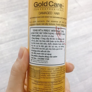 Xịt Dưỡng GoLd Care