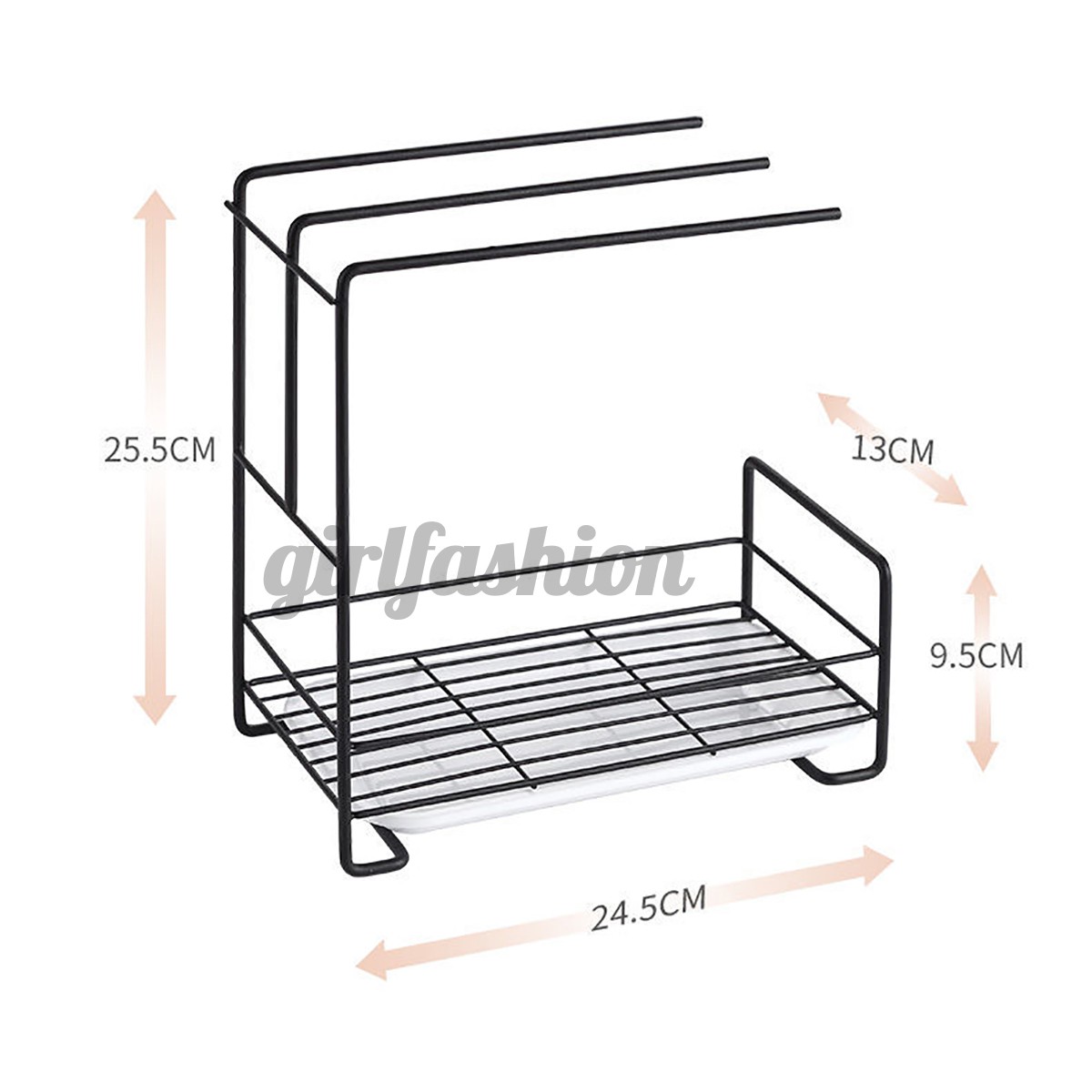 Giá Treo Bọt Biển Rửa Chén Gắn Tường