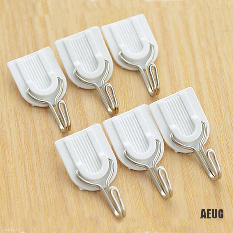 Set 6 Móc Treo Đồ Dán Tường Tiện Dụng Chất Lượng Cao