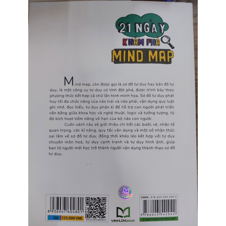 Sách: 21 Ngày Khám Phá Mind Map