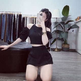 Set cổ yếm quần váy Siêu Rẻ