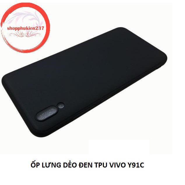 [Freeship toàn quốc từ 50k] Ốp Lưng Vivo Y91C , Y93 Ốp Dẻo Đen TPU Cao Cấp