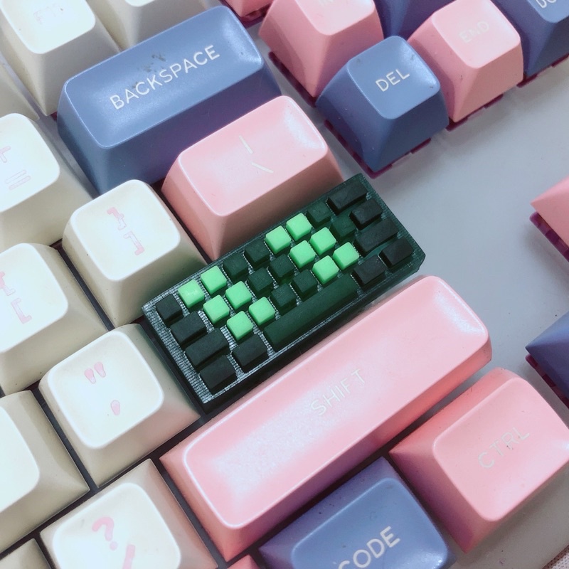 NÚT BÀN PHÍM RESIN KEYCAP HÌNH BÀN PHÍM KEYBOARD MINI