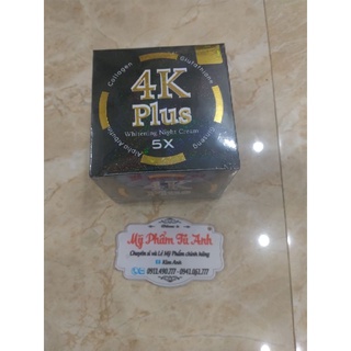 Kem dưỡng trắng da 4k plus 5x thái lan