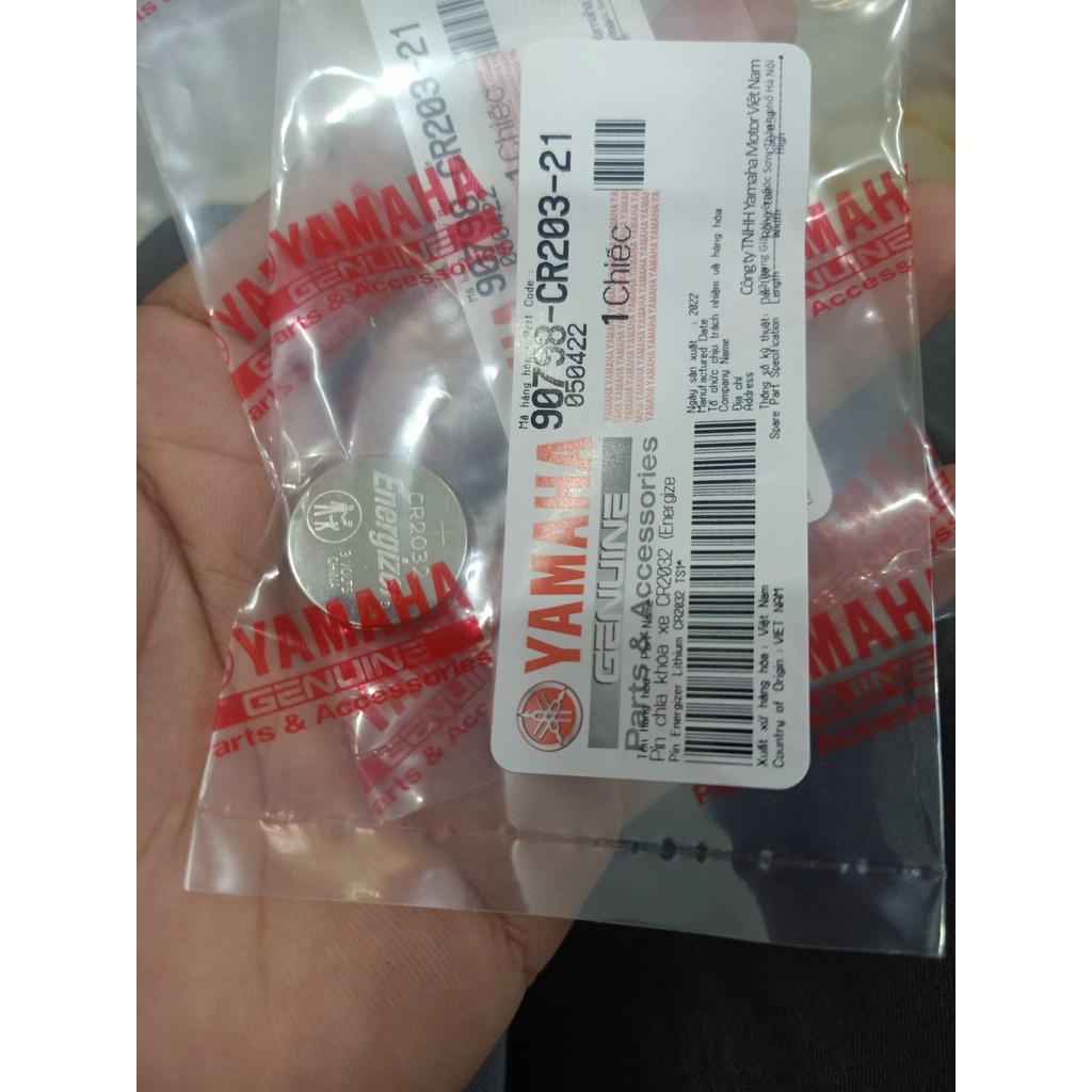 Pin remote smartkey chính hãng yamaha cr2032