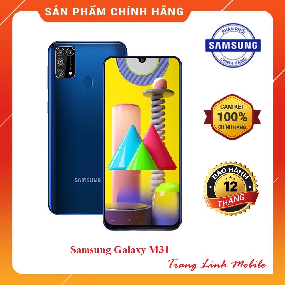 Điện thoại Samsung Galaxy M31 - Hàng Chính Hãng Mới 100%