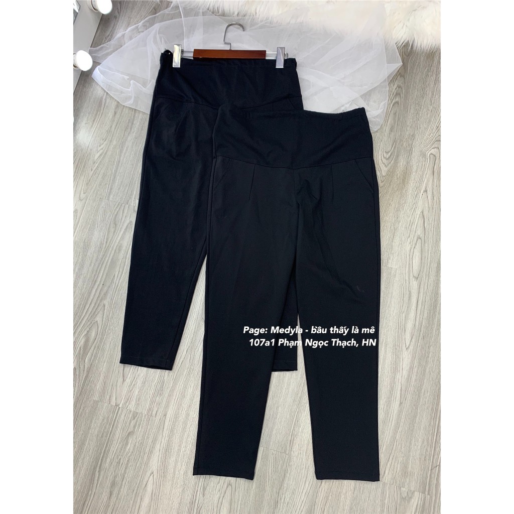MEDYLA Quần Bầu Baggy công sở Umi co dãn 4 chiều - QBG003