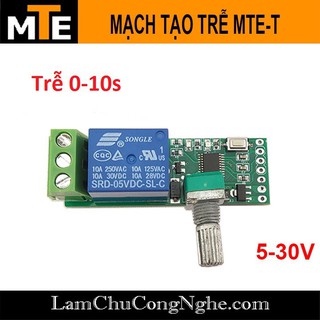 Mới! Module tạo thời gian trễ, tương thích với cảm biến, thích hợp làm bình rót rượu, mạch rửa tay tự động