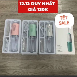 Máy tăm nước oral irigartor , tăm nước vệ sinh răng miệng với 3 chế độ phun