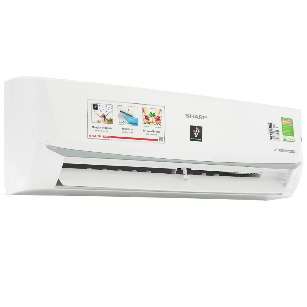 MIỄN PHÍ CÔNG LẮP ĐẶT- AH-XP13WMW - Máy lạnh Sharp Inverter 1.5 HP AH-XP13WMW