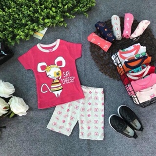 Đồ bộ cộc tay cho bé trai/gái