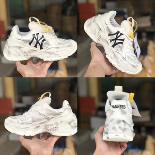 Giày thể thao nam nữ đế cao NY bẩn,Giày 𝐌𝐋𝐁 Đen NY Trắng bẩn