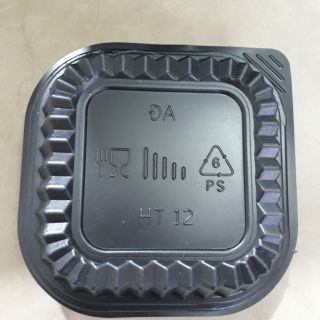 Combo 100 hộp vuông đế đen HT12