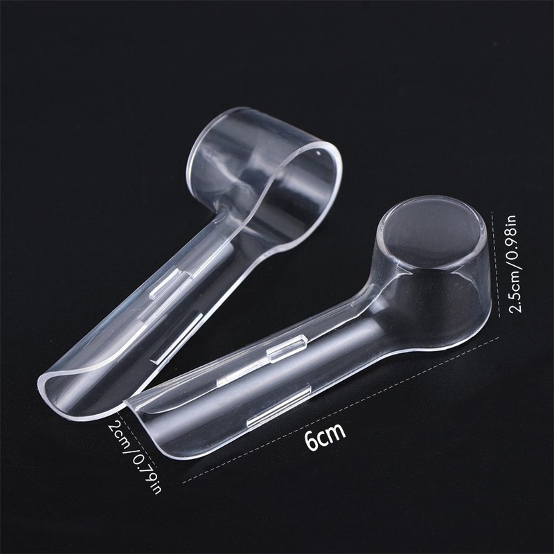 [Hàng mới về] 2 Nắp bảo vệ đầu bàn chải đánh răng điện chống bụi tiện lợi chuyên dùng