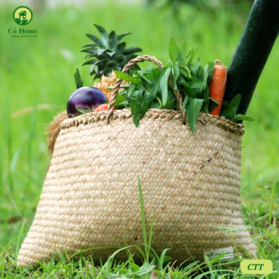 Làn/ túi đi chợ hạn chế nilon từ Cỏ Bàng- Cỏ Home