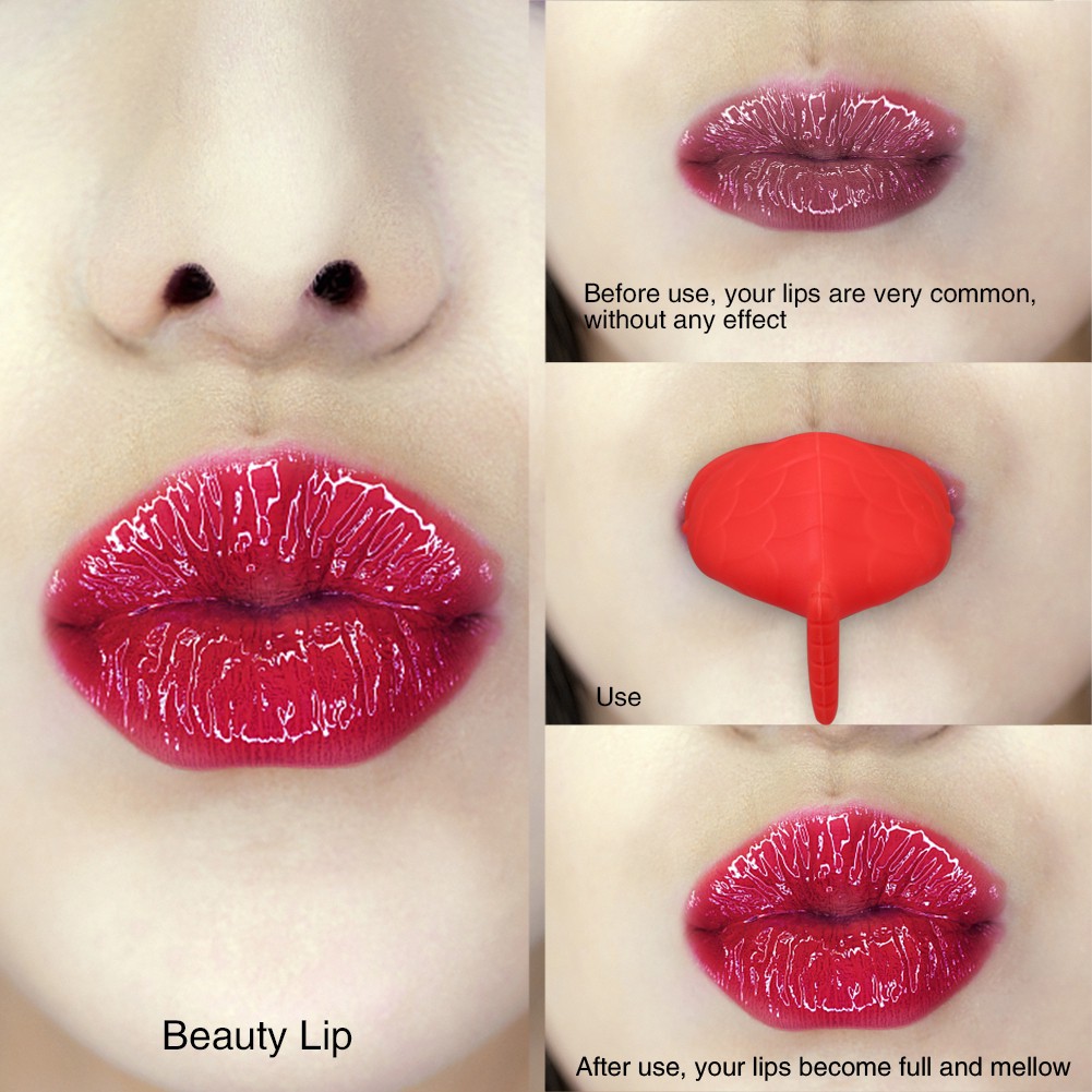 Dụng cụ làm đầy môi bằng silicone hình con cá
