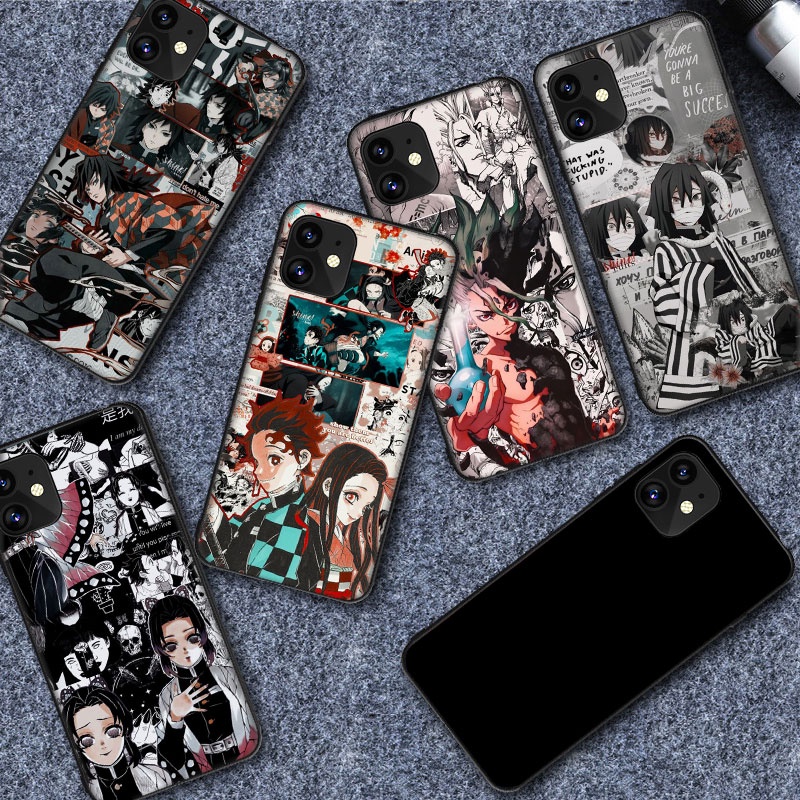 Ốp Điện Thoại Họa Tiết Demon Slayer Kimetsu No Yaiba 2 Cho xiaomi Redmi Note 10 10X 11 pro 4g 5g POCO X3 nfc M3