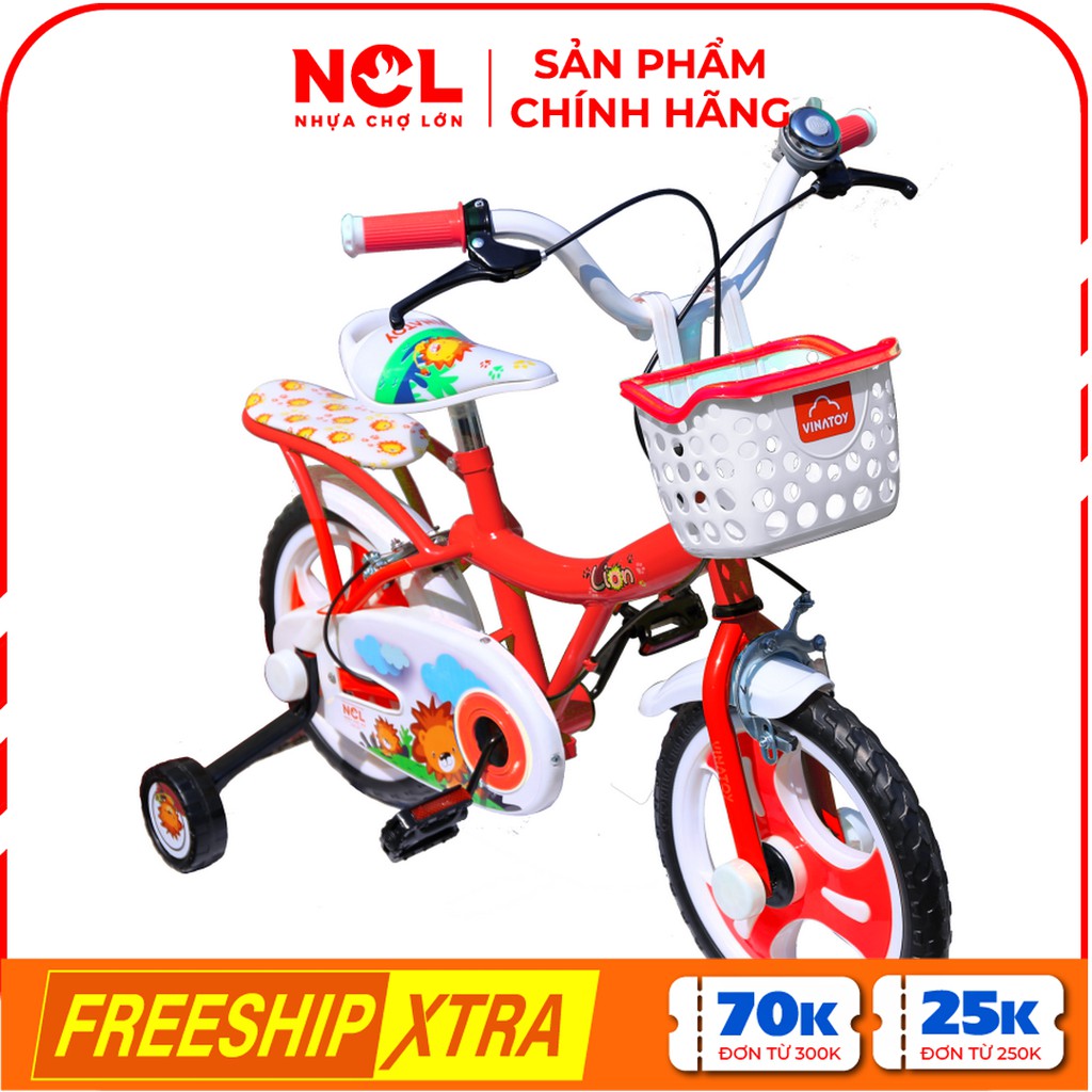 [Nhựa Chợ Lớn] Xe Đạp Trẻ Em 12 inch K102 Cho Bé Từ 2 đến 4 Tuổi