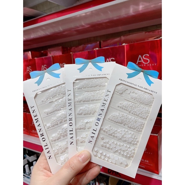 Set trai nửa nhiều size trang trí móng nail,làm nhuỵ hoa bột