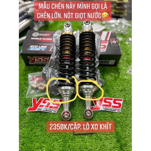 Phuộc Yss Mẫu Chén Lớn Gắn Xe Máy