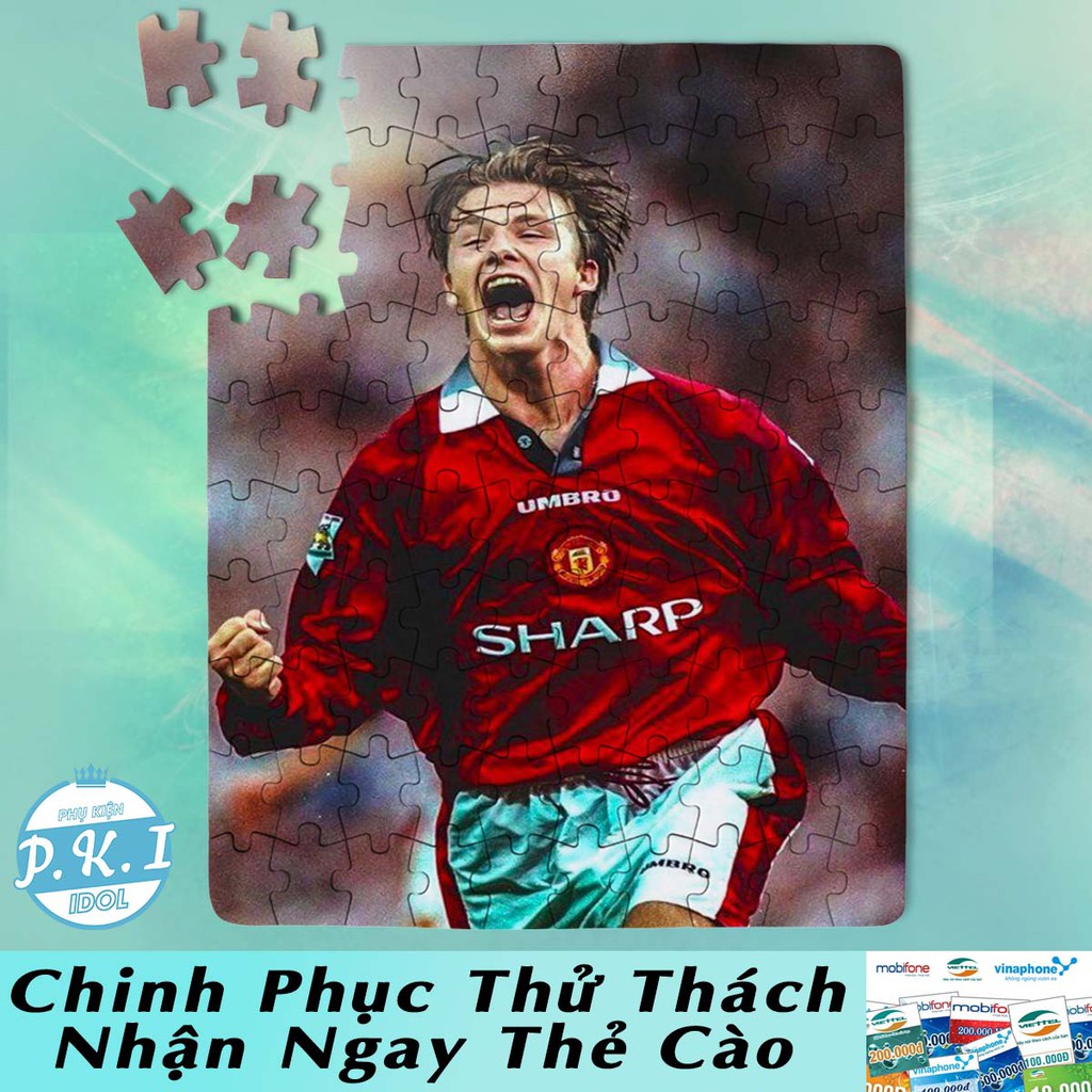 HÀNG XUẤT KHẨU - Tranh Ghép Hình David Beckham - QUÀ TẶNG SINH NHẬT CỰC CHẤT LƯỢNG