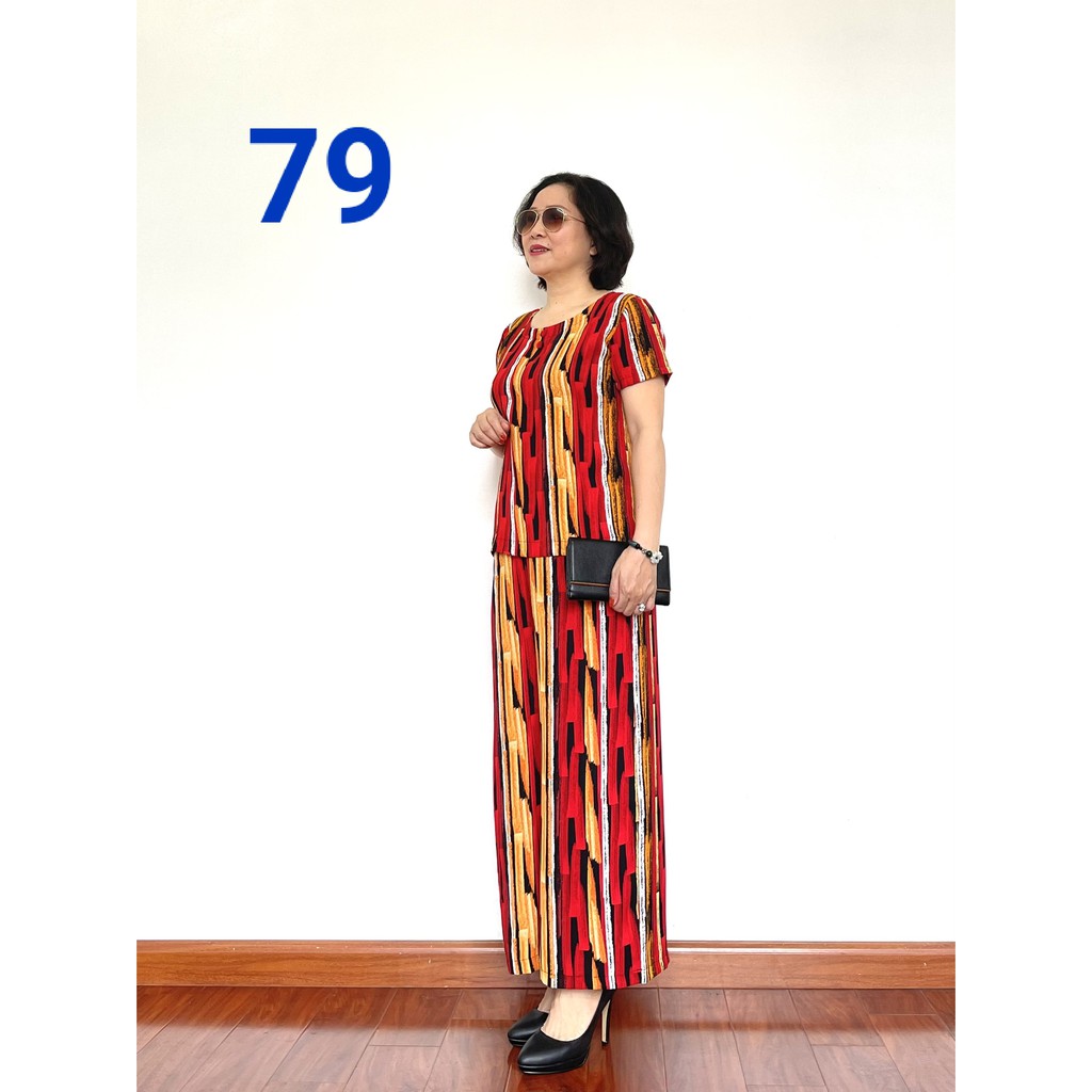 [Xả Hàng] Đồ bộ trung niên cao cấp 2021 - lụa hàn châu siêu mềm, siêu mát - Sang Trọng dánh cho Quý Bà - Laddy_Store