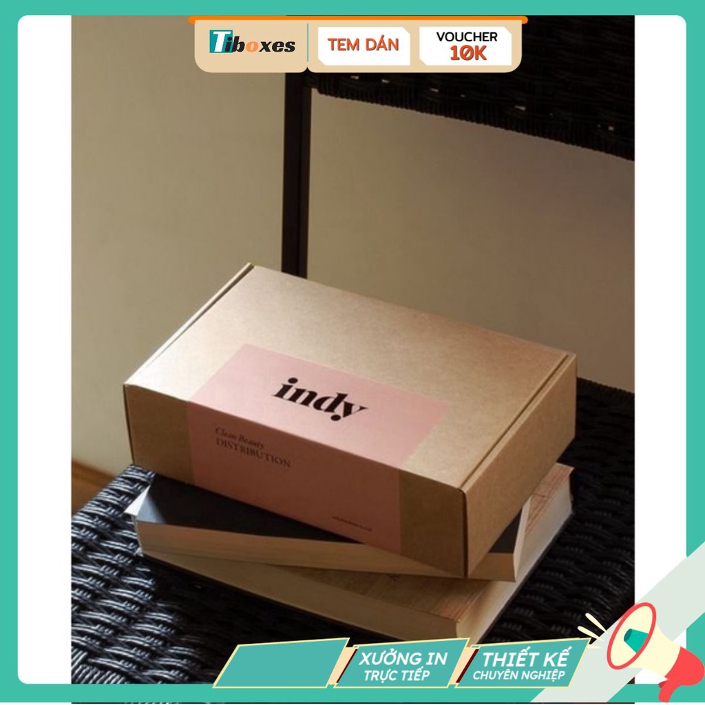 Tem Dán Mặt Hộp Nhận In Theo Yêu Cầu Từ 300c/mẫu/size. Khách Đặt Lẻ Shop Auto Gửi Mẫu Lẻ Có Sẵn - Tem Niêm Phong TiBoxes