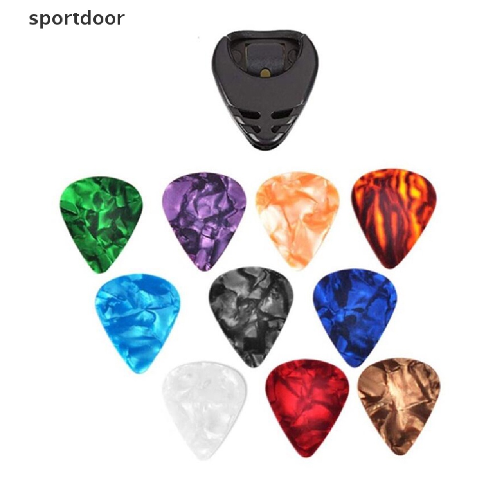 Set 10 Miếng Gảy Đàn Guitar Điện / Acoustic 1 Pick Nhiều Màu Sắc