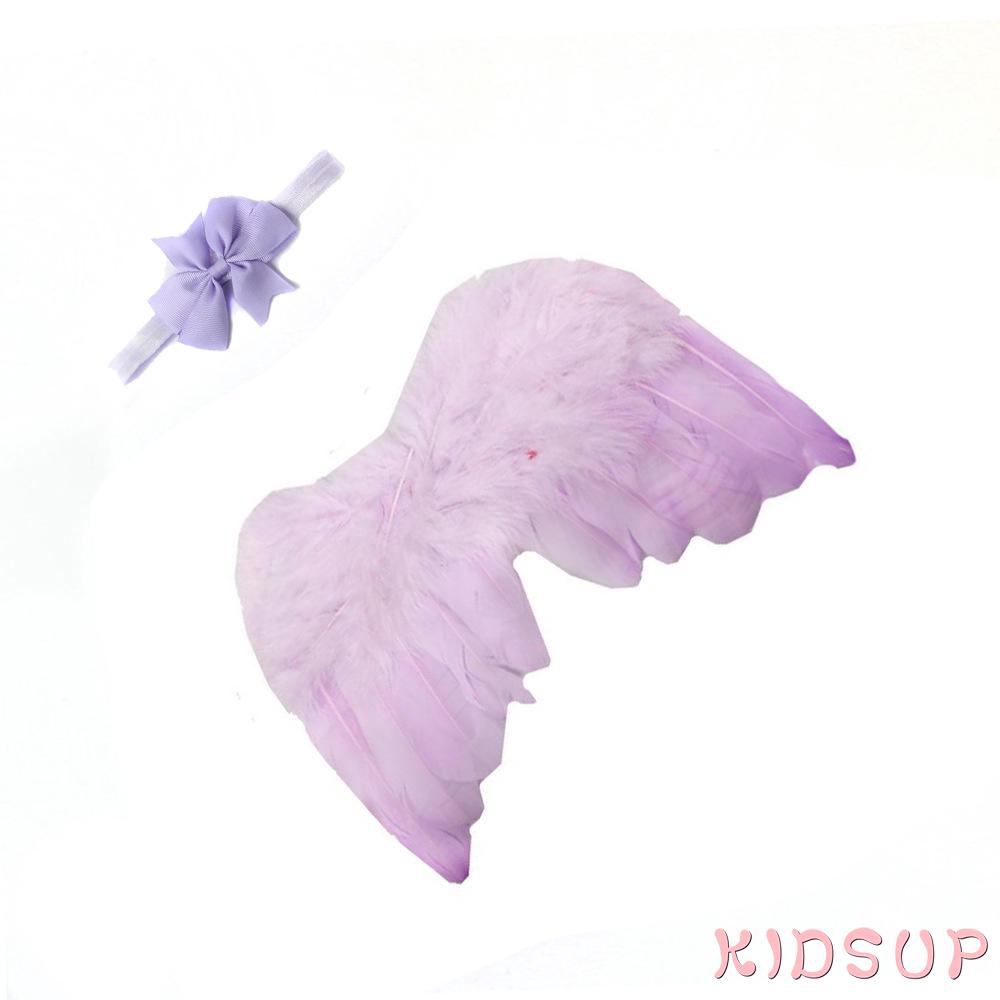 Set Cánh Thiên Thần+Băng Đô Hoa Chụp Ảnh Cho Bé