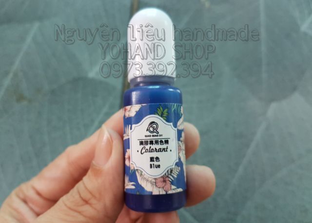 Màu UV  17gram - Kéo hình qua trái để xem mẫu thành phẩm