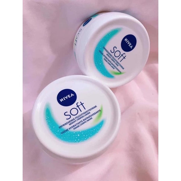 Kem dưỡng ẩm toàn thân Nivea soft 200ml