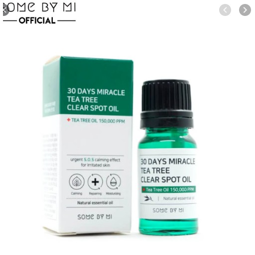 TINH DẦU TRÀM TRÀ SOME BY MI 30 Days Miracle Tea Tree Clear Spot Oil