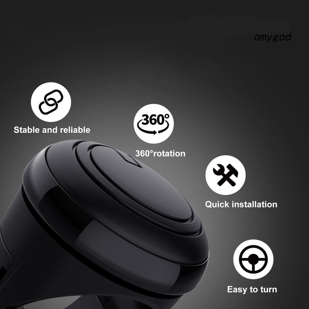 Núm Điều Khiển Vô Lăng Xoay 360 Độ Cho Xe Hơi