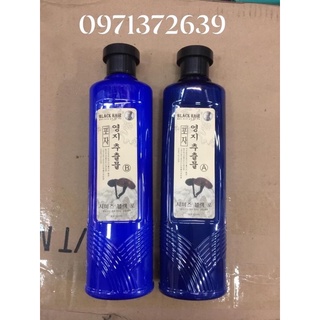 nhuộm đen phủ bạc tóc linh chi