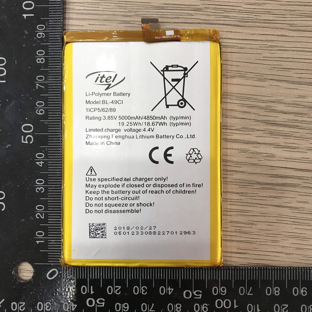 Pin iTel P11 | BL-49CI 5000mAh 3.85V 19.25Wh | zin chính hãng