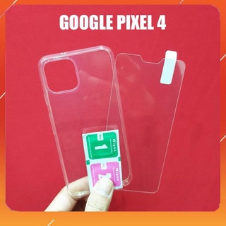 Xả kho- Bộ kính cường lực và ốp lưng Google Pixel 4