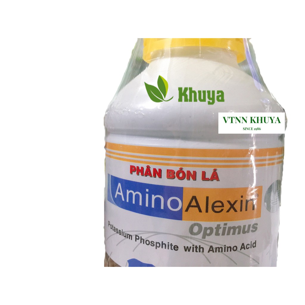 Phân bón lá PK sinh học Growmore Amino Alexin Optimus 1 lít