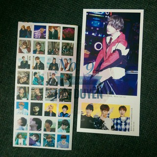 BTS sticker, postcard, lomo (lẻ)