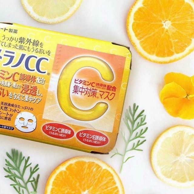 MẶT NẠ TRẮNG DA MELANO CC ( 20 MIẾNG)