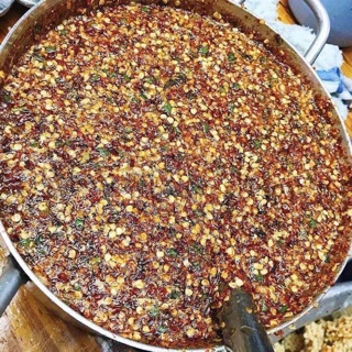 Cơm cháy siêu chà bông nhà làm