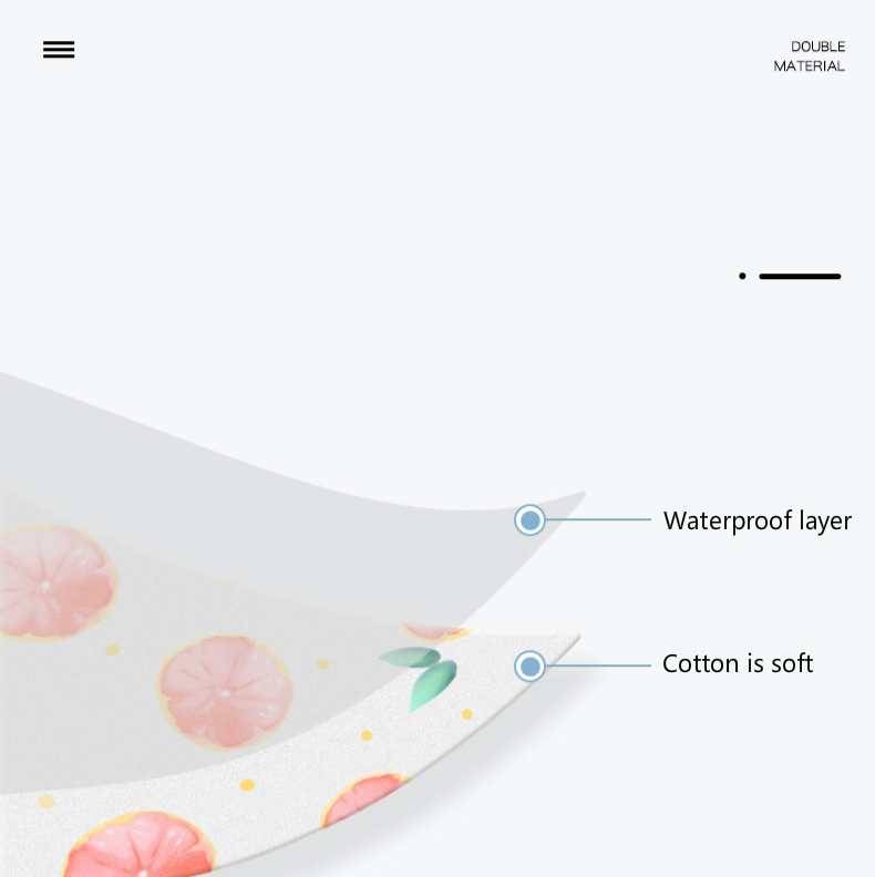 Yếm ăn chống thấm in hình dễ thương cho bé