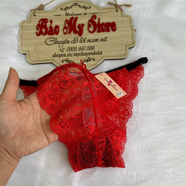 Quần lót nữ ren dây hông gợi cảm sexy quyến rũ [cho chọn màu | BigBuy360 - bigbuy360.vn