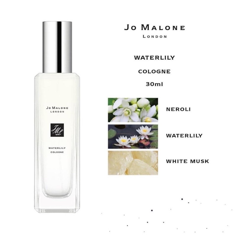 NƯỚC HOA JO MALONE WATERLILY 30ml (UNBOX)